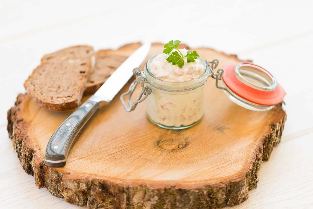 Schinken Kren Aufstrich casual cooking österreichischer food blog Aufstrich Dip