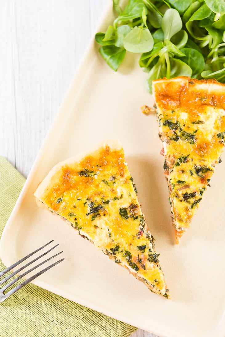 Quiche mit Schafskäse und Mangold casual cooking österreichischer food blog